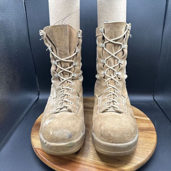 Belleville 790 ST Mens Size 12 R Tactical Boots Gore Tex Steel Toe Tan Military main image 5